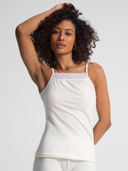 Eve Chantelle Womens Thin Lace Tank Top