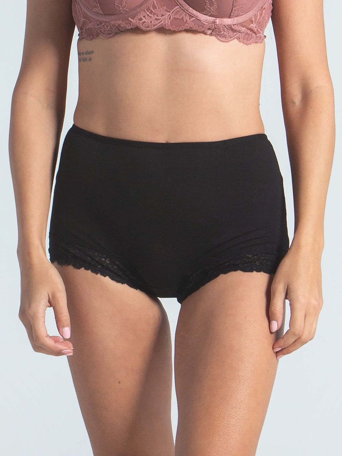 Lacy Boy Shorts