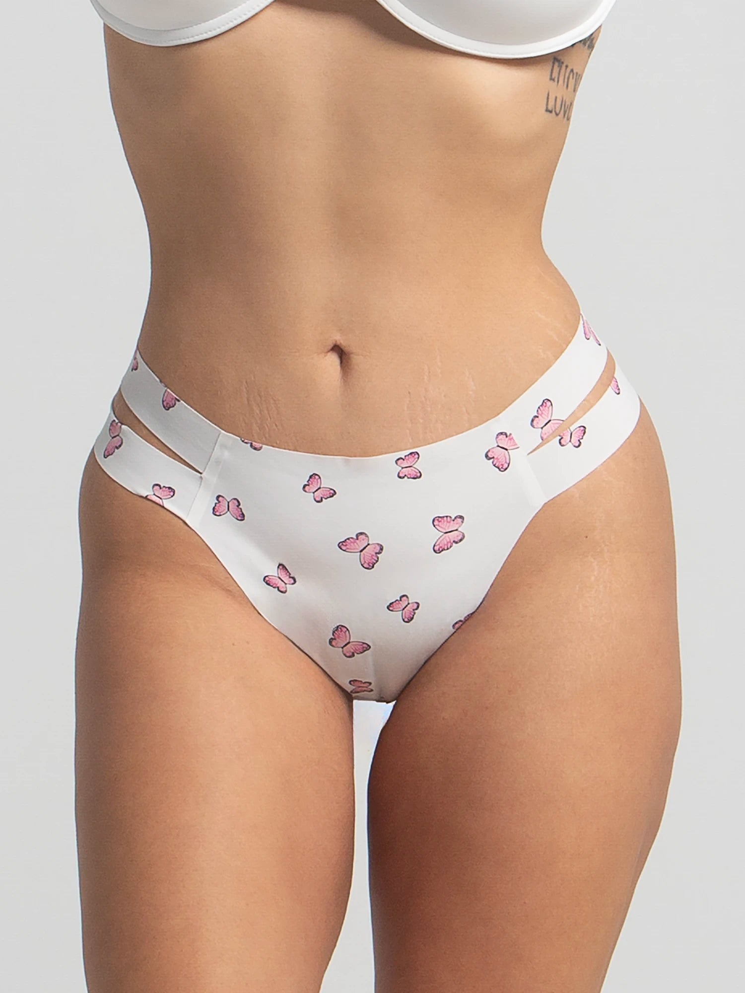 Eve Chantelle Dual Strap Thong