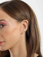 Gold Breeze - Gold-Tone Stainless Steel Stud Earrings