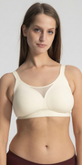 Eve Chantelle Seamless Mesh-Trim Bonded Bralette