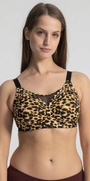 Eve Chantelle Seamless Mesh-Trim Bonded Bralette