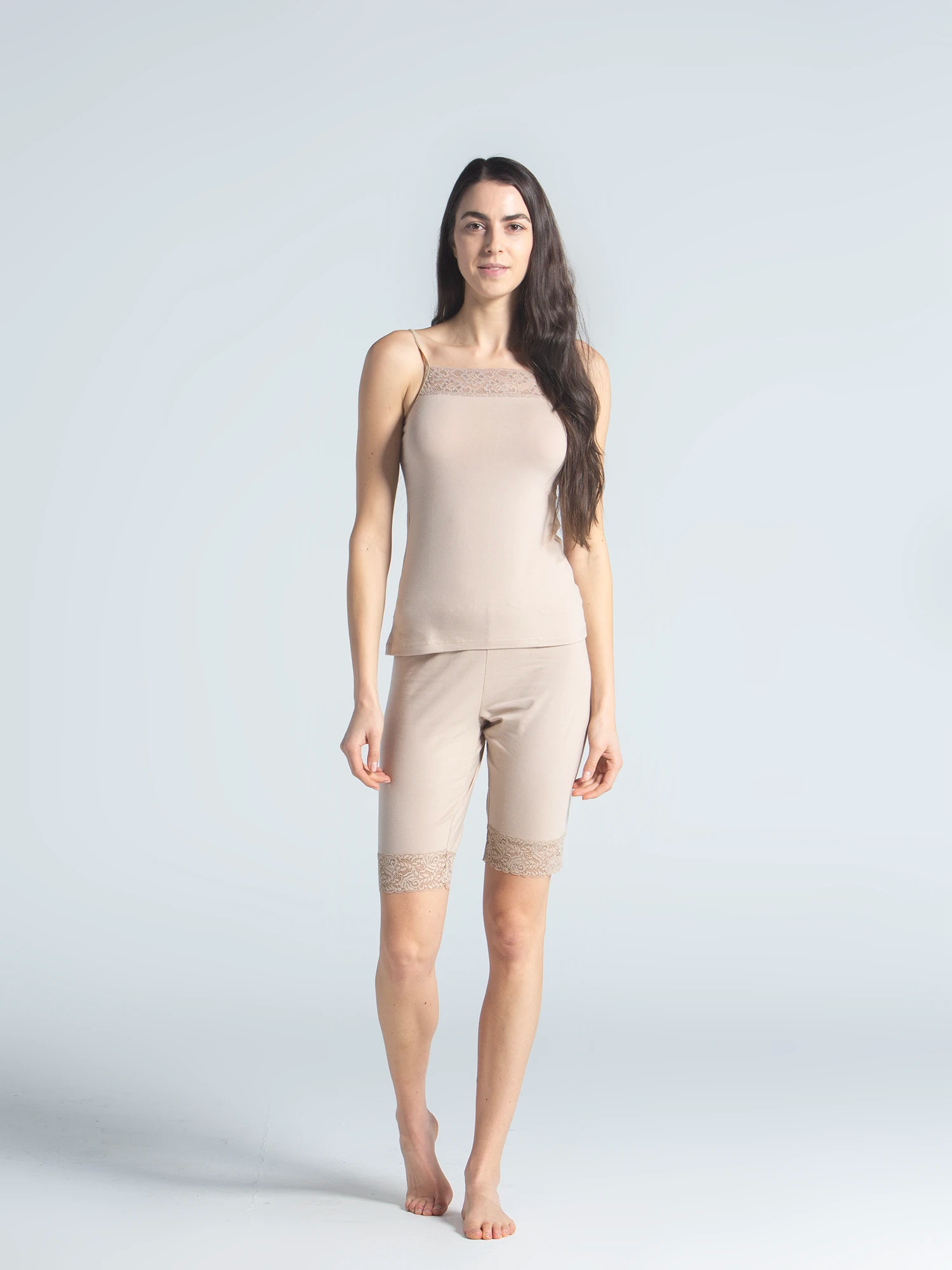 Eve Chantelle Womens Thin Lace Tank Top