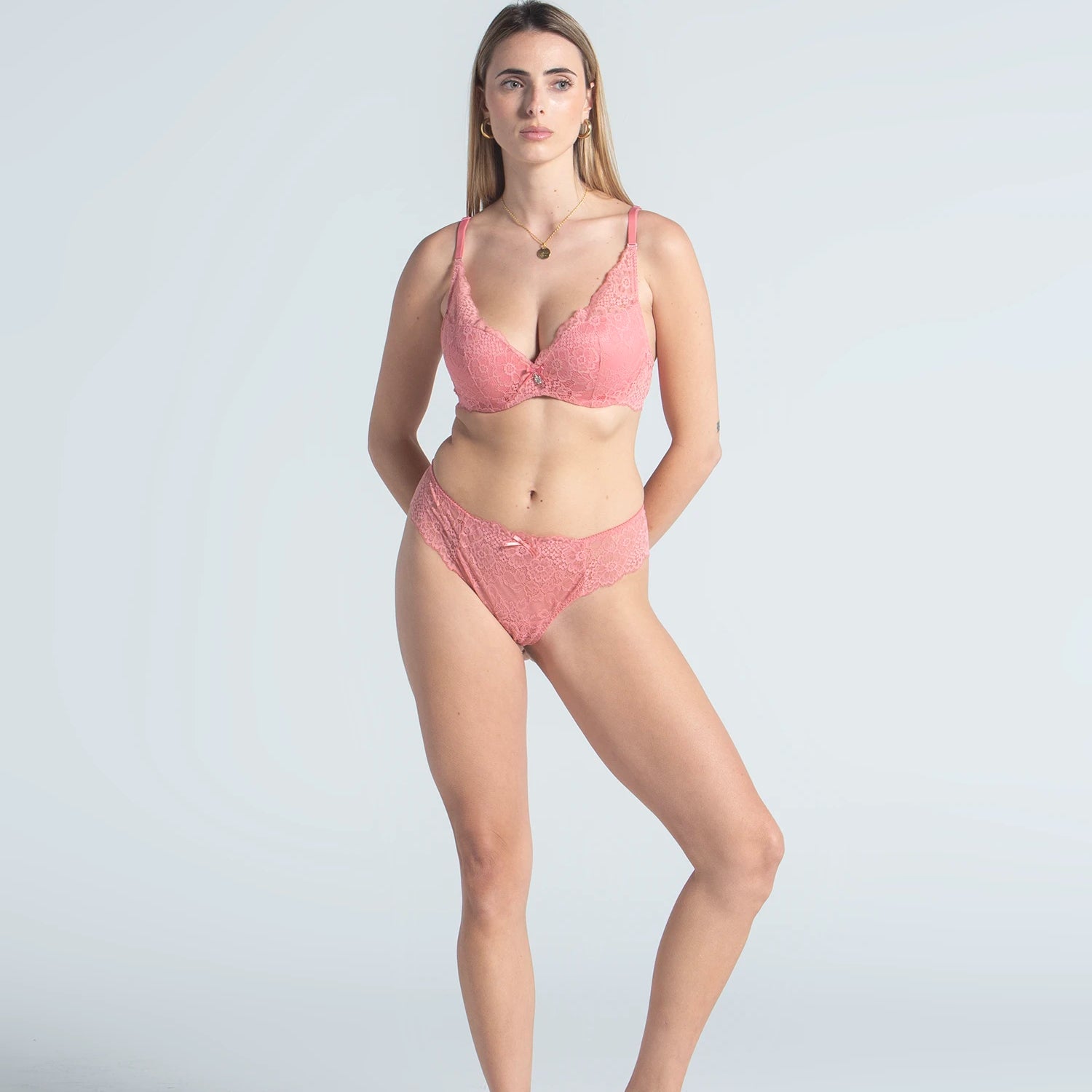 Eve Chantelle Elegant Lace Lingerie Set