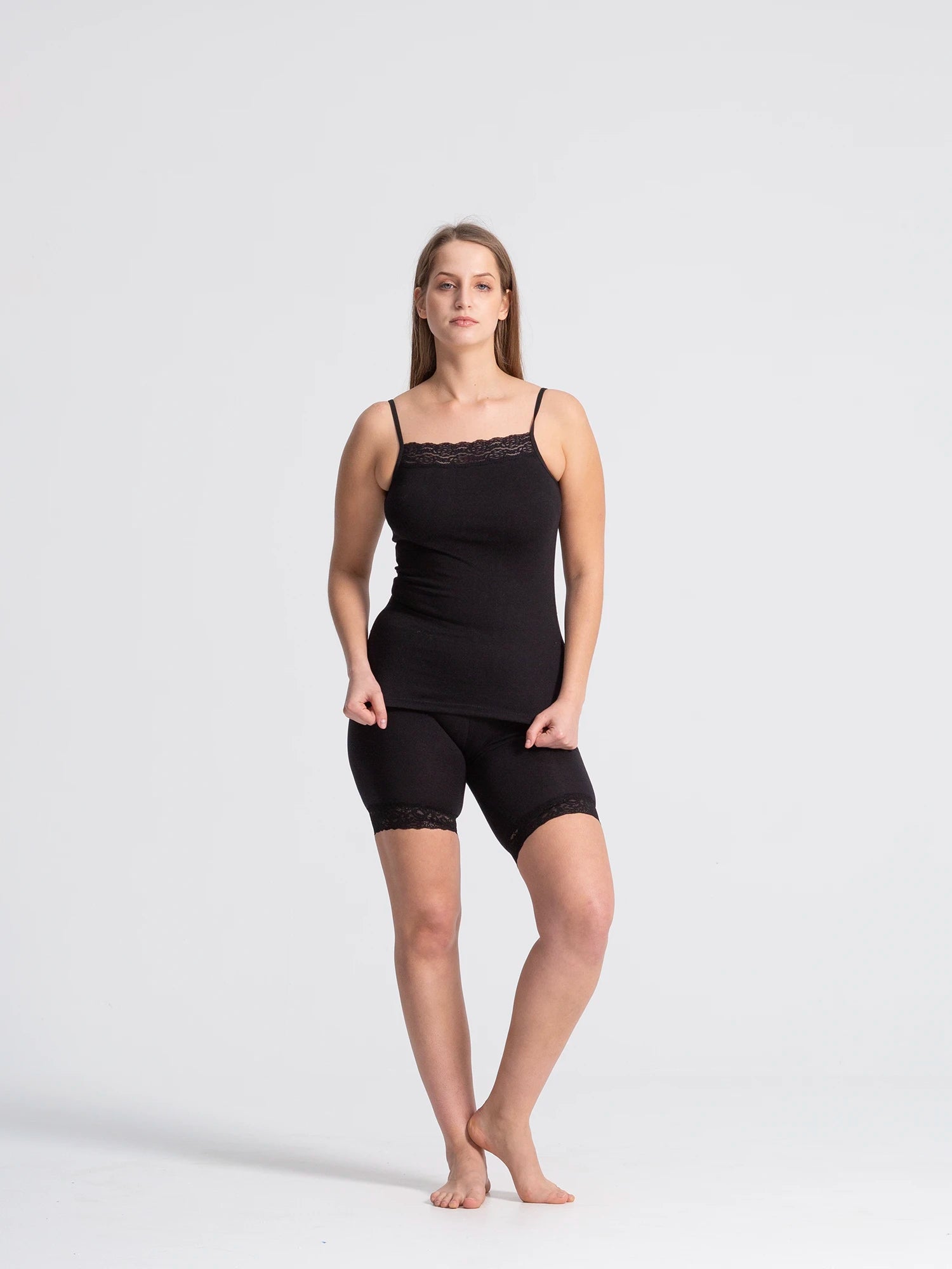 Eve Chantelle Womens Thin Lace Tank Top