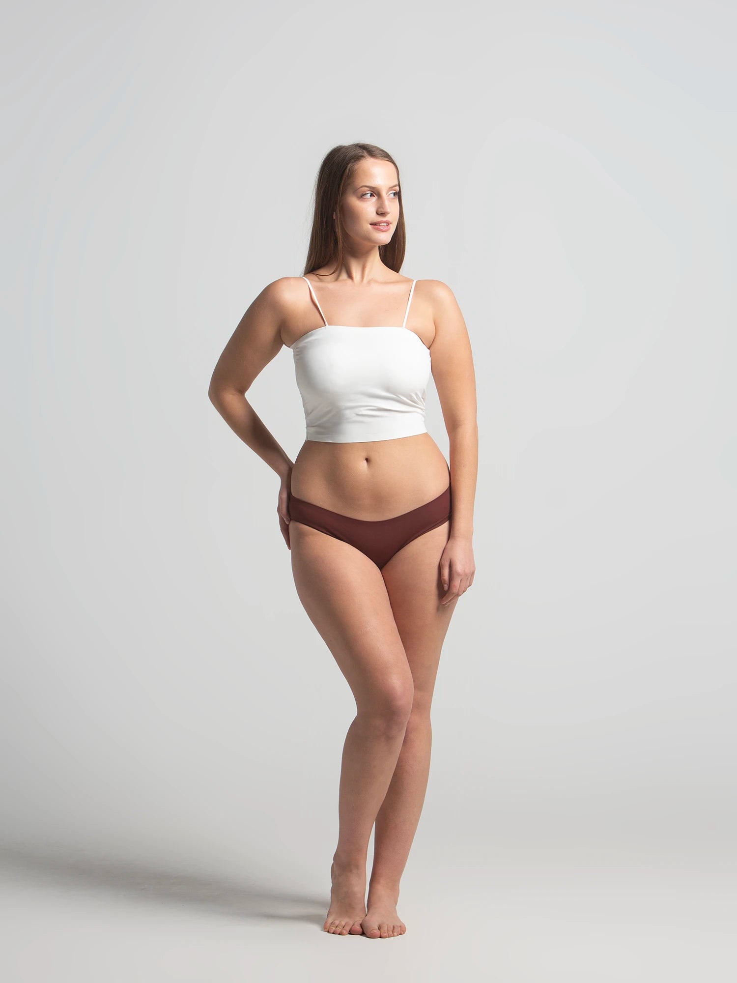 Eve Chantelle Seamless Padded Bra Crop Top