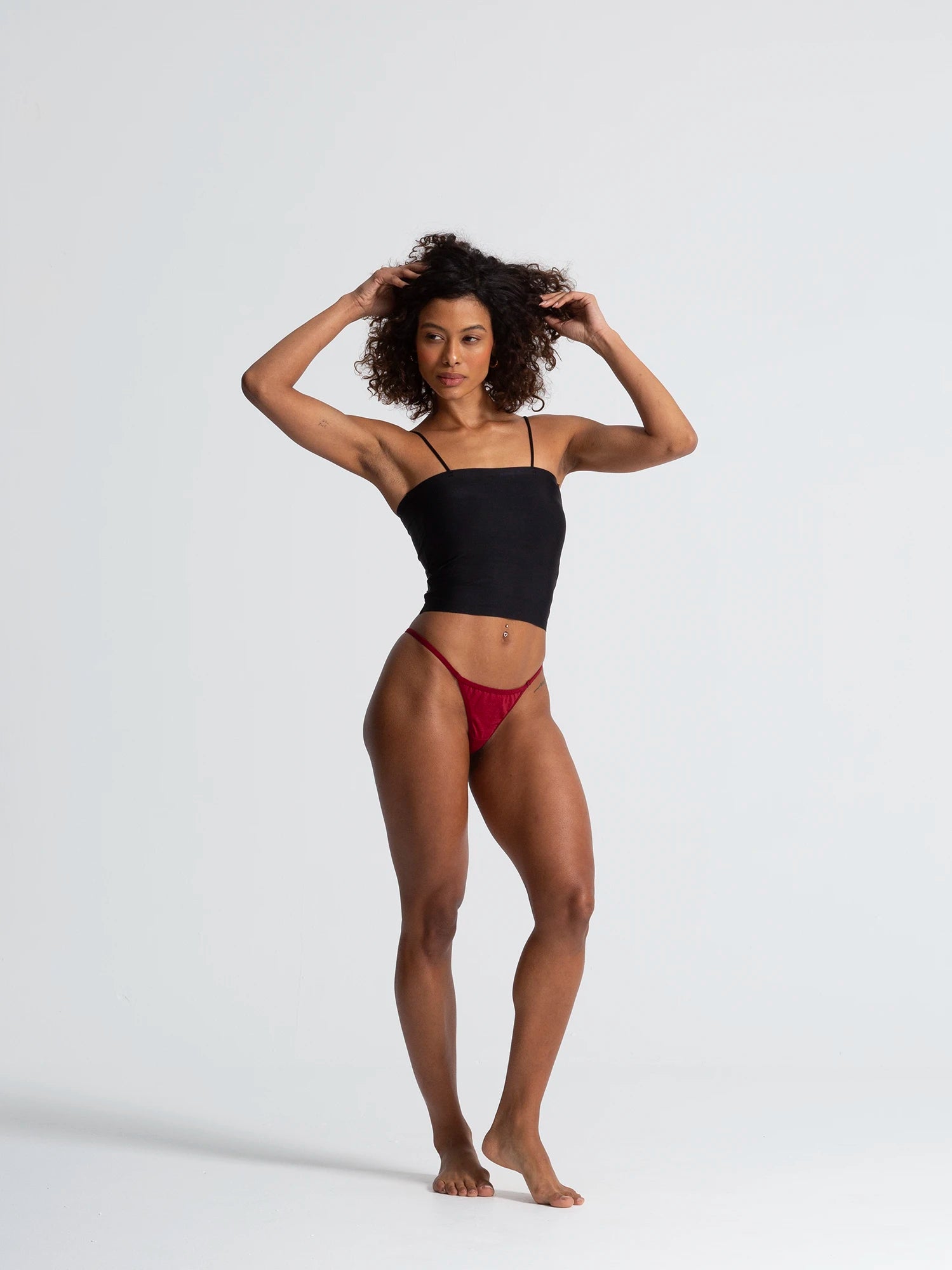 Eve Chantelle Seamless Padded Bra Crop Top