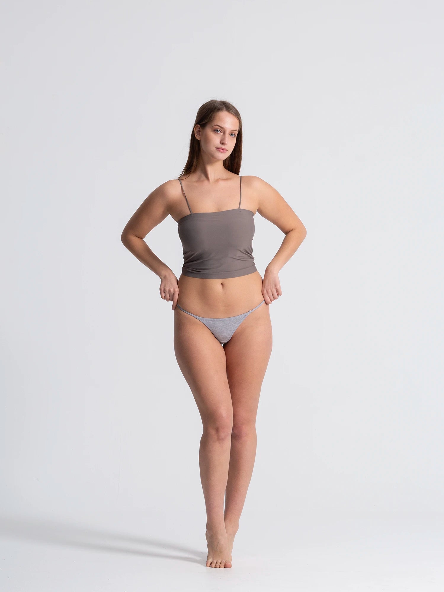 Eve Chantelle Seamless Padded Bra Crop Top