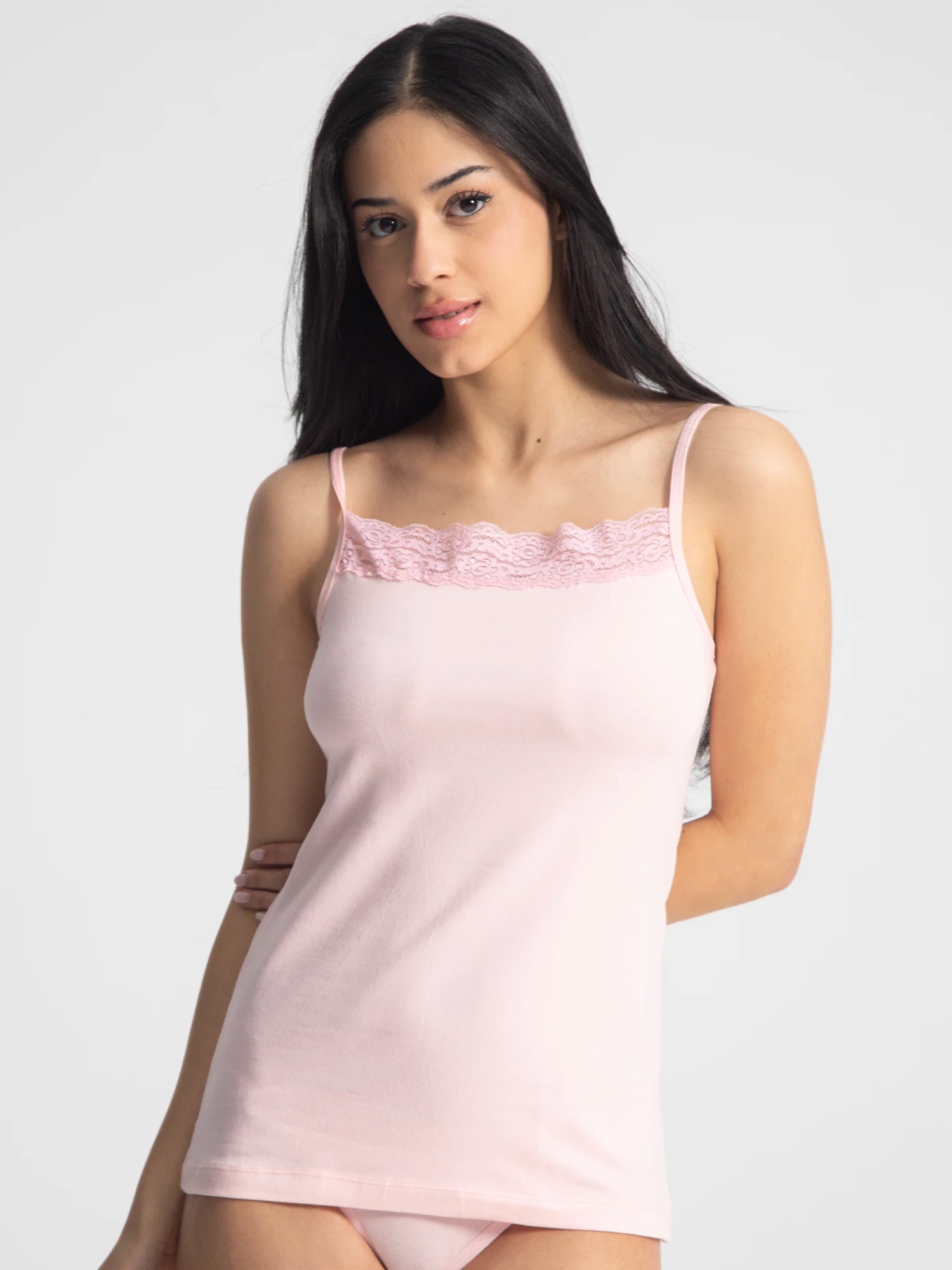Eve Chantelle Womens Thin Lace Tank Top