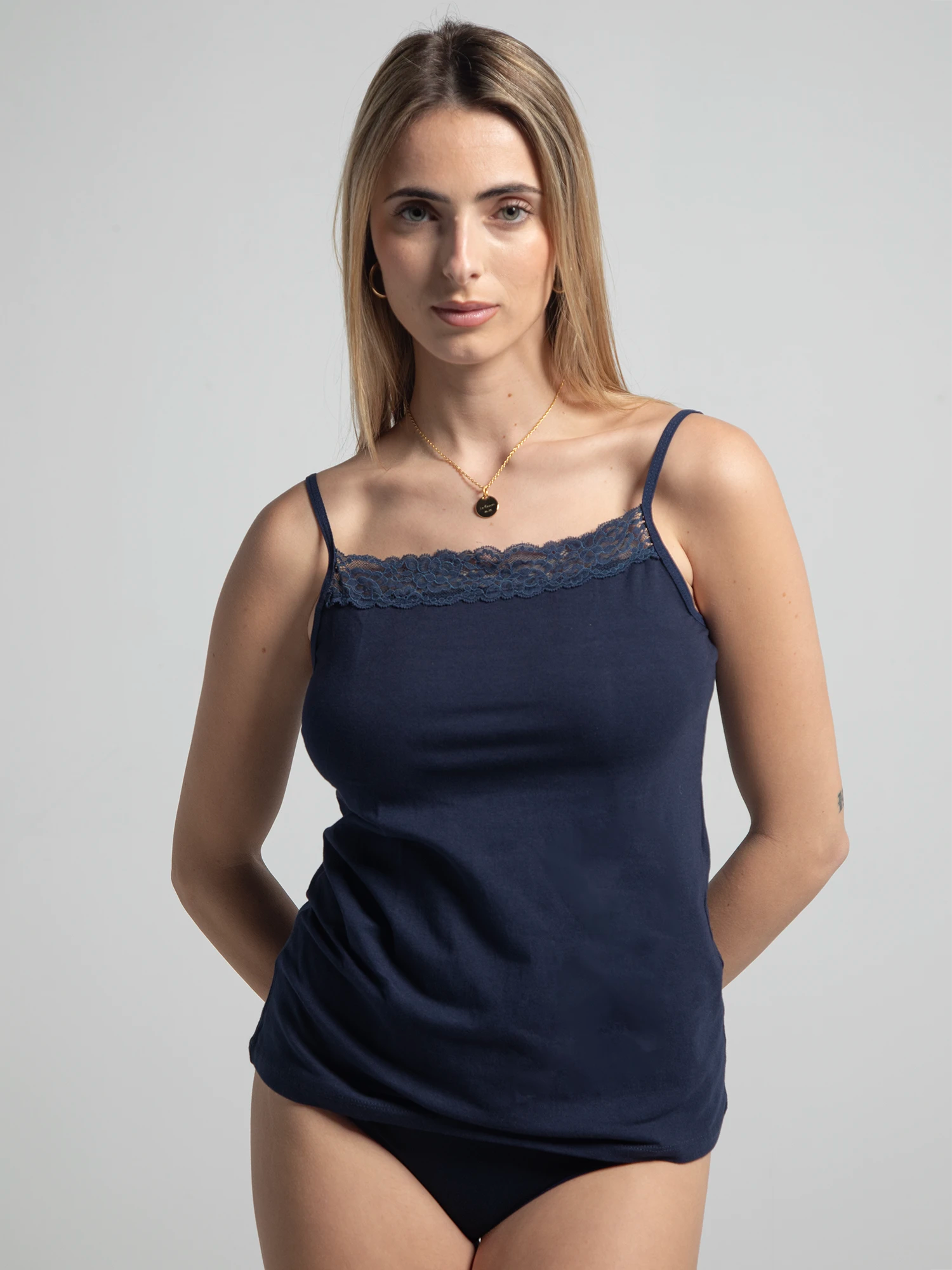 Eve Chantelle Womens Thin Lace Tank Top