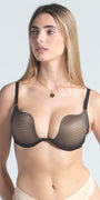 Eve Chantelle Textured Shape Push-Up Bra
