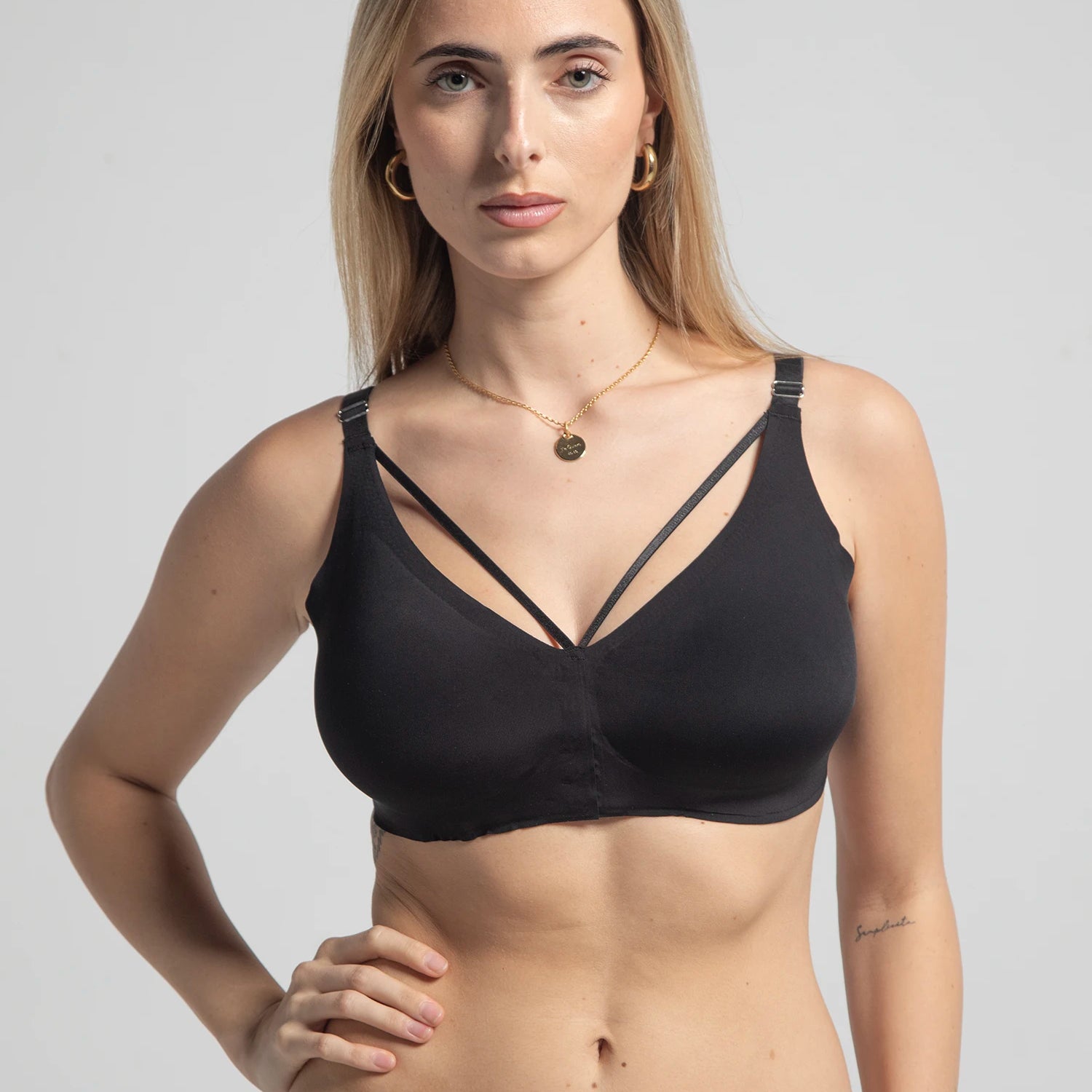 Eve Chantelle V-Line Cross Strap Wireless Bra