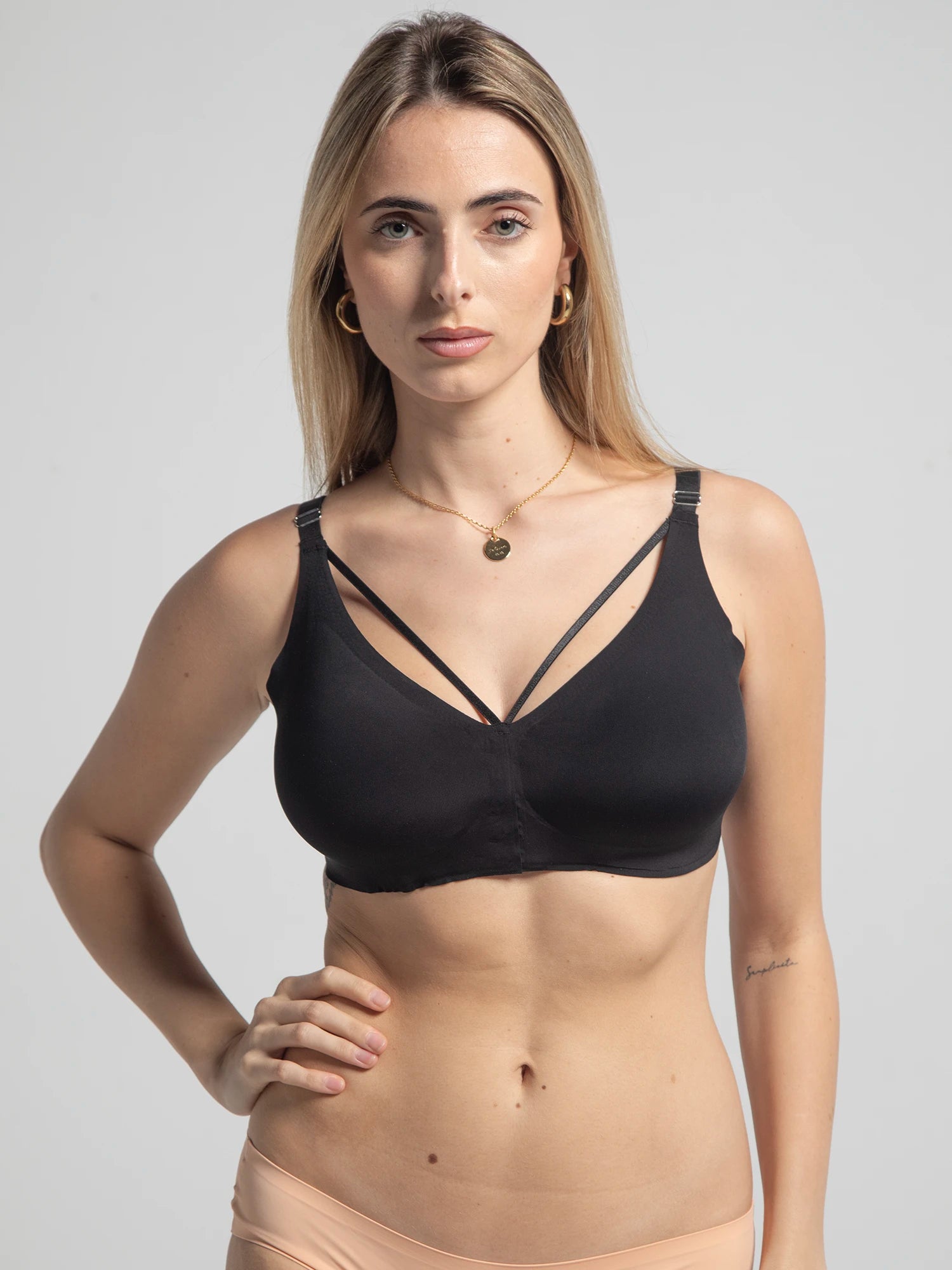 Eve Chantelle V-Line Cross Strap Wireless Bra