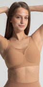 Eve Chantelle Seamless Mesh-Trim Bonded Bralette