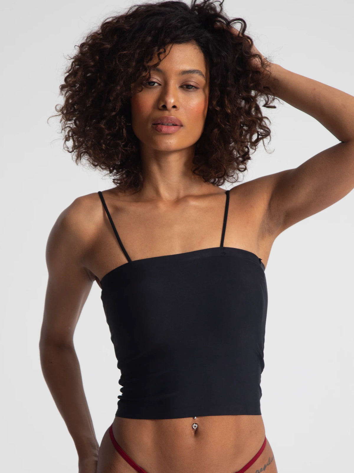 Eve Chantelle Seamless Padded Bra Crop Top