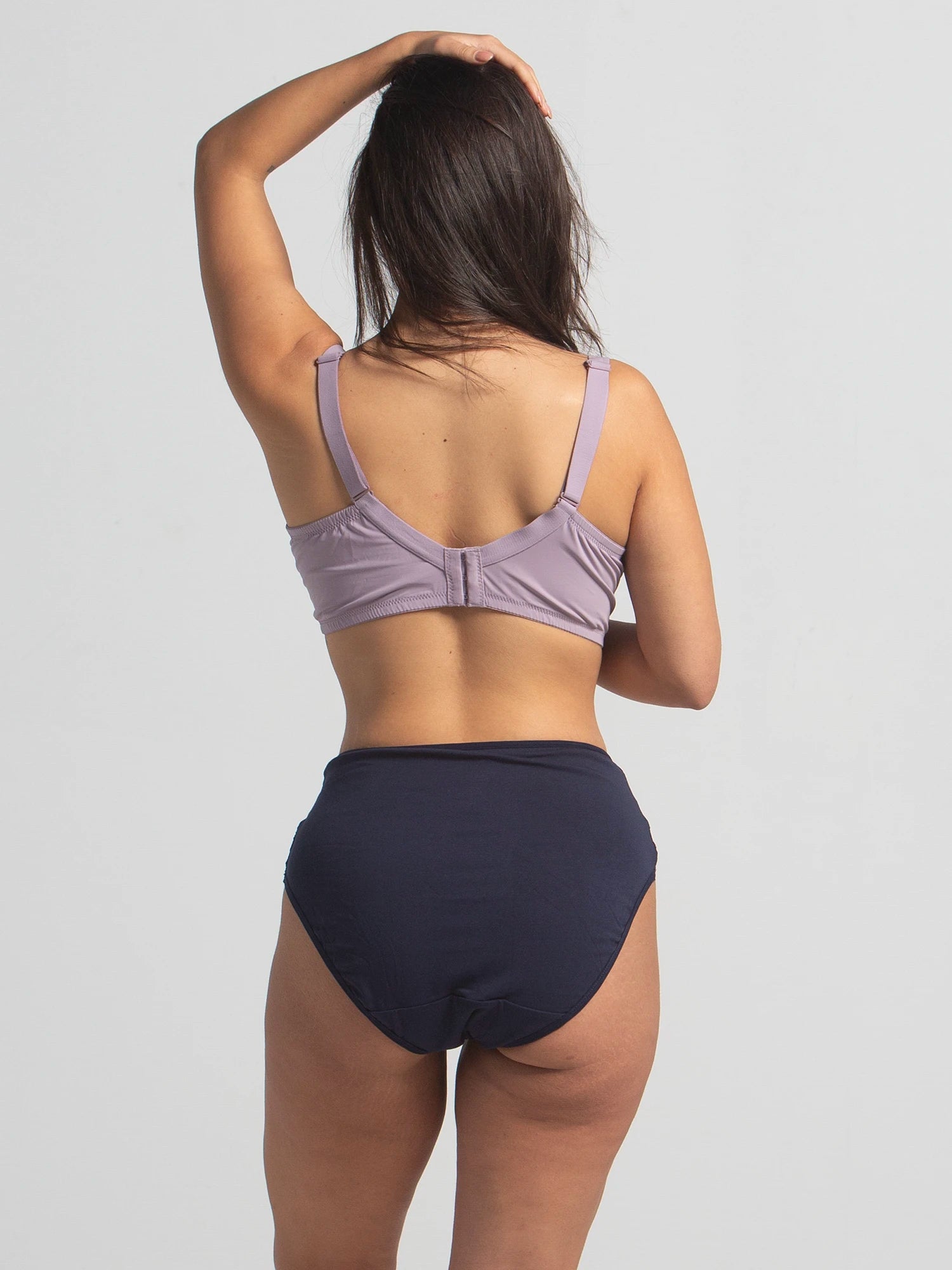 Plus Size Mama Brife In Cotton With Dentelle