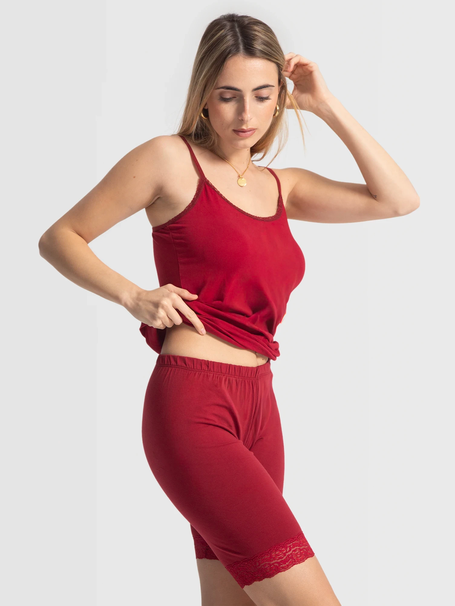 Chantelle's Lacy Biker Shorts