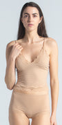 Eve Chantelle Midnight Lace Lounge Set