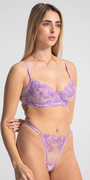 Eve Chantelle Floral Lace Lingerie Set