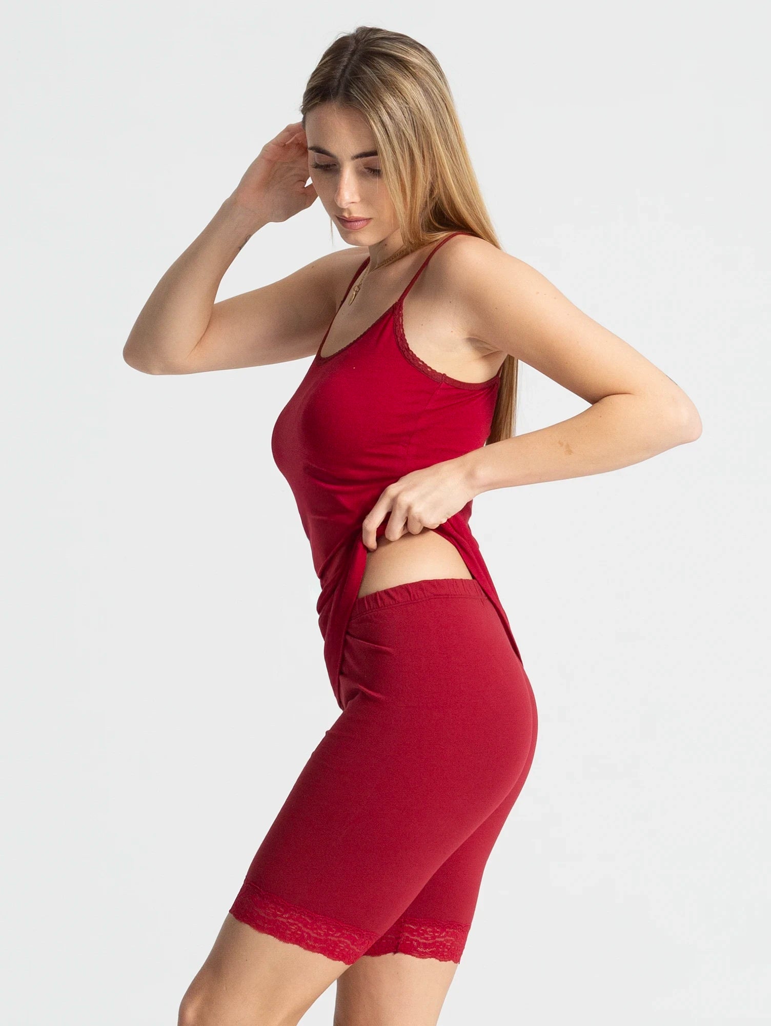 Chantelle's Lacy Biker Shorts