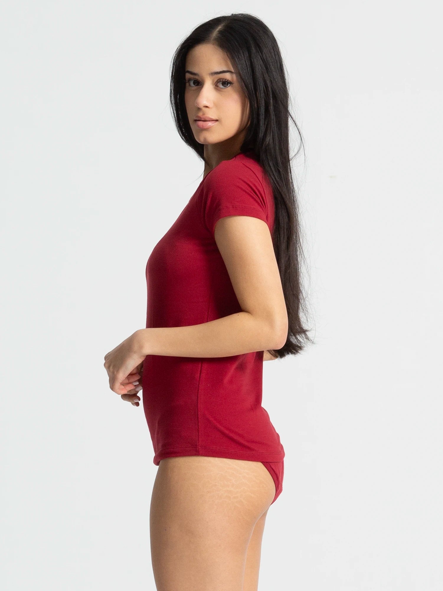 Plus Size Mama Brife In Cotton With Dentelle