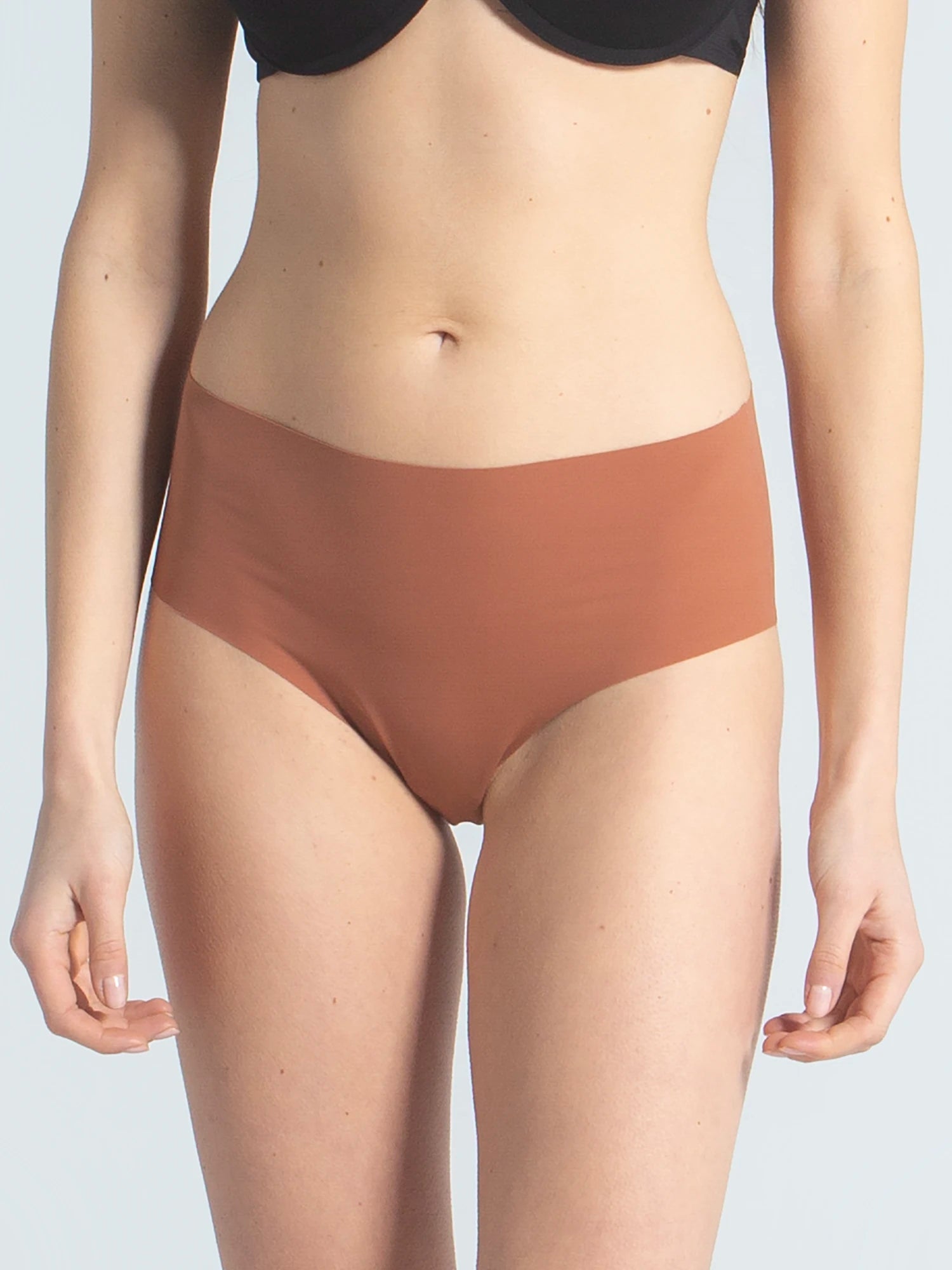 Seamless Luxe High-Waist Briefs