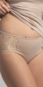 Sexy High-Cut Lace Briefs