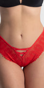 Eve Chantelle Lace Cross-Front Tanga