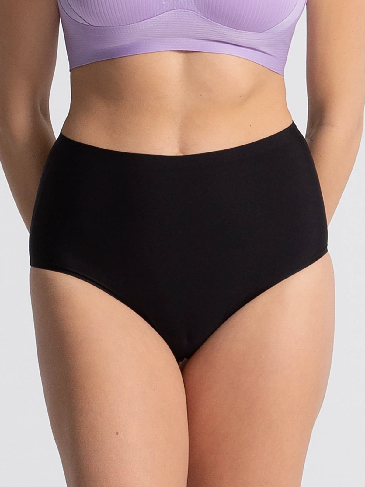 Seamless Elegance High-Waist Briefs