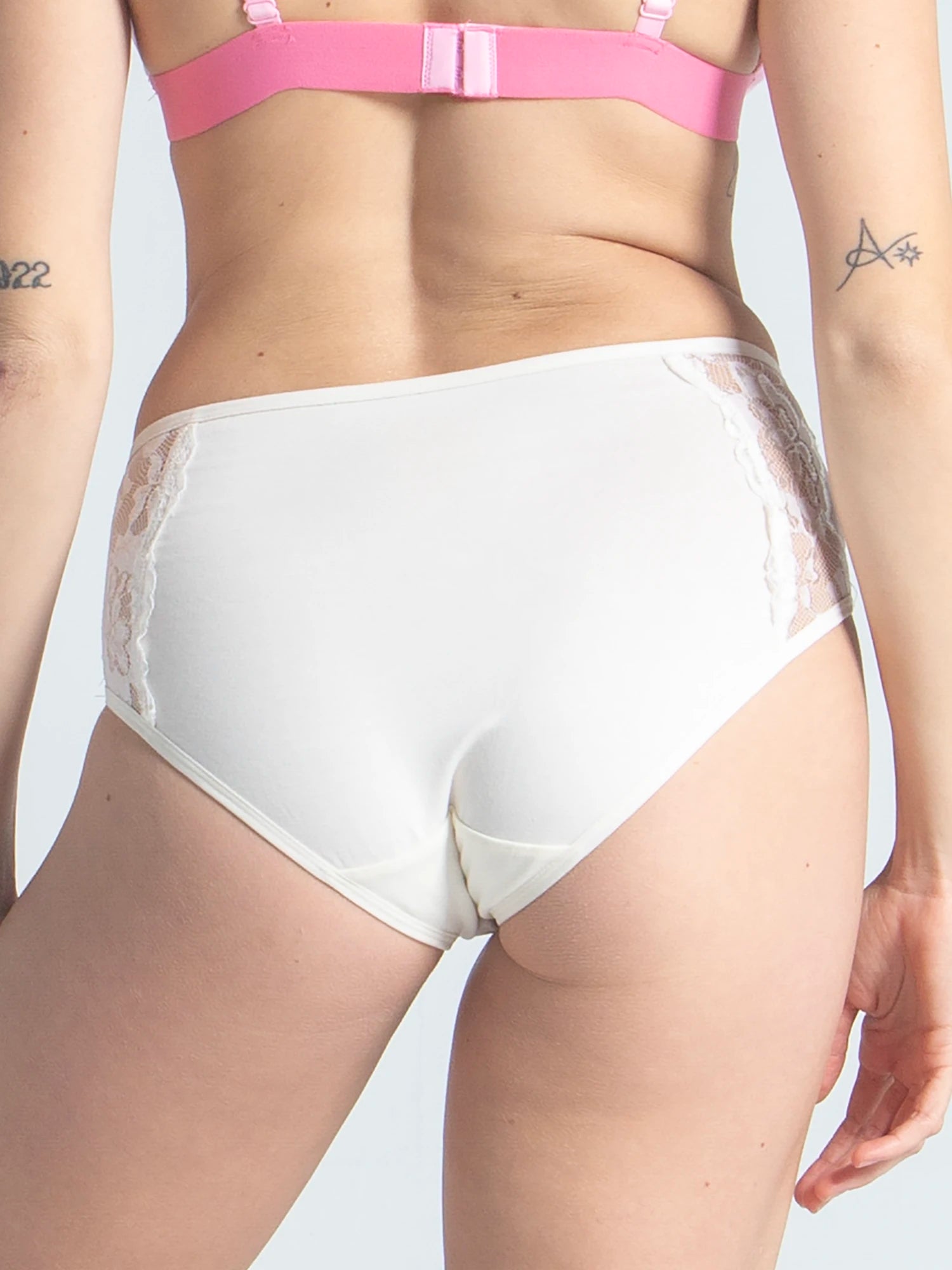 Sexy High-Cut Lace Briefs