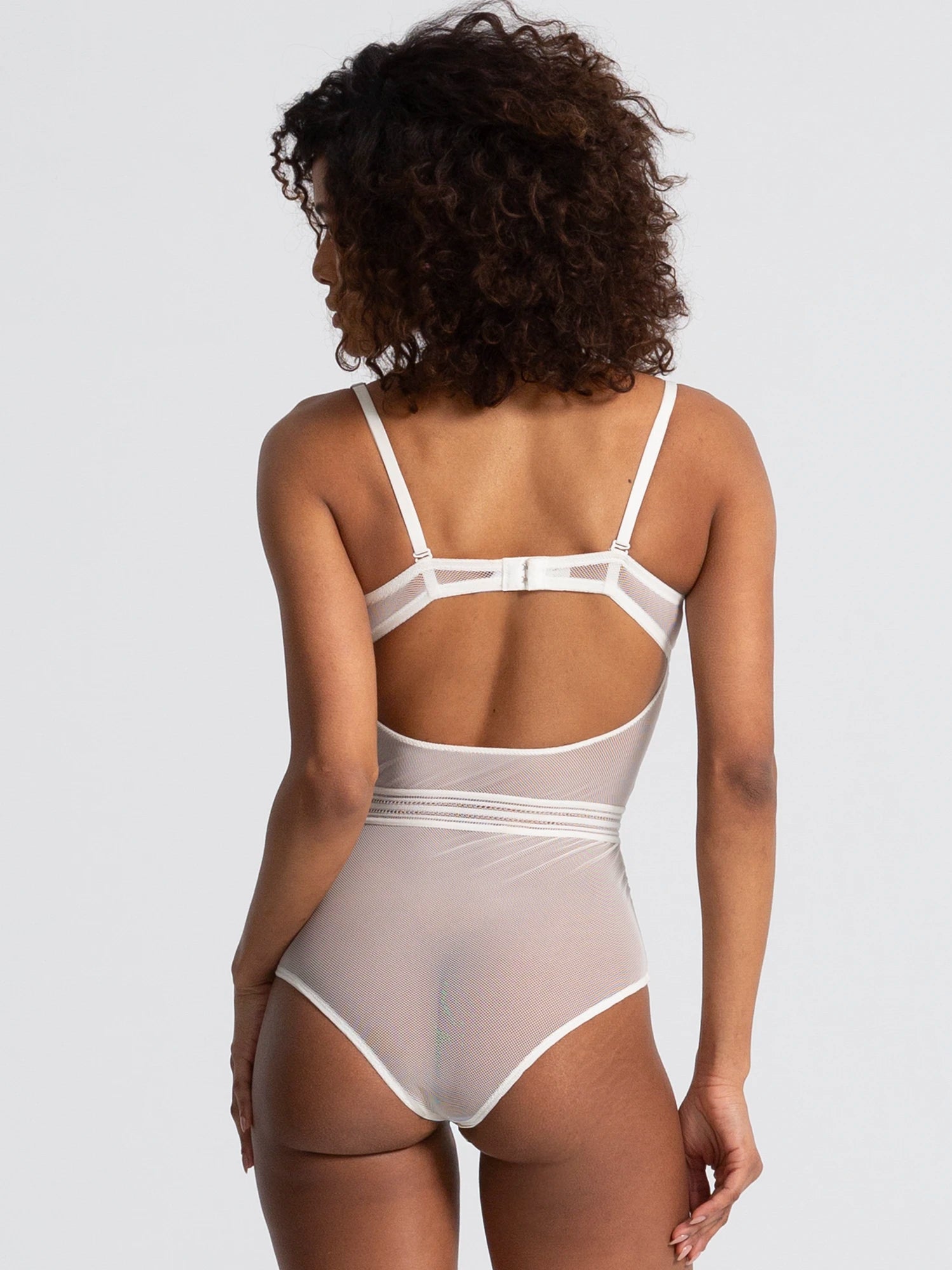 Eve Chantelle Ivory Allure Bodysuit