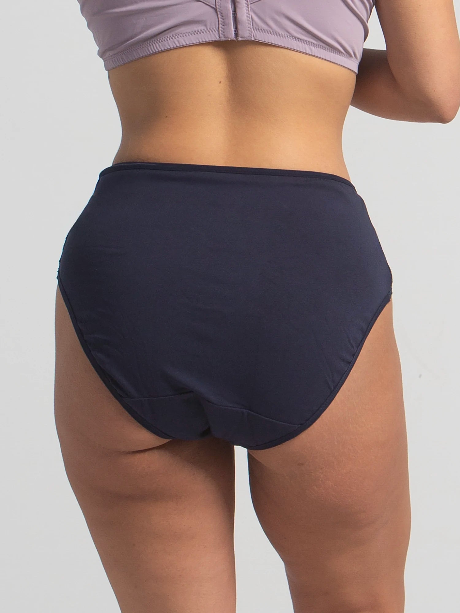 Plus Size Mama Brife In Cotton With Dentelle