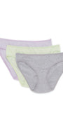 Eve Chantelle Multi Color Underwear - MIDI Cut - Pack Of 3 Panties For Women - chantelleve