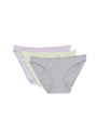 Eve Chantelle Multi Color Underwear - Bikini Cut - Pack Of 3 Panties For Women - chantelleve