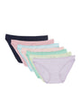 Eve Chantelle Multi Color Underwear - Bikini Cut - Pack Of 7 Panties For Women - chantelleve