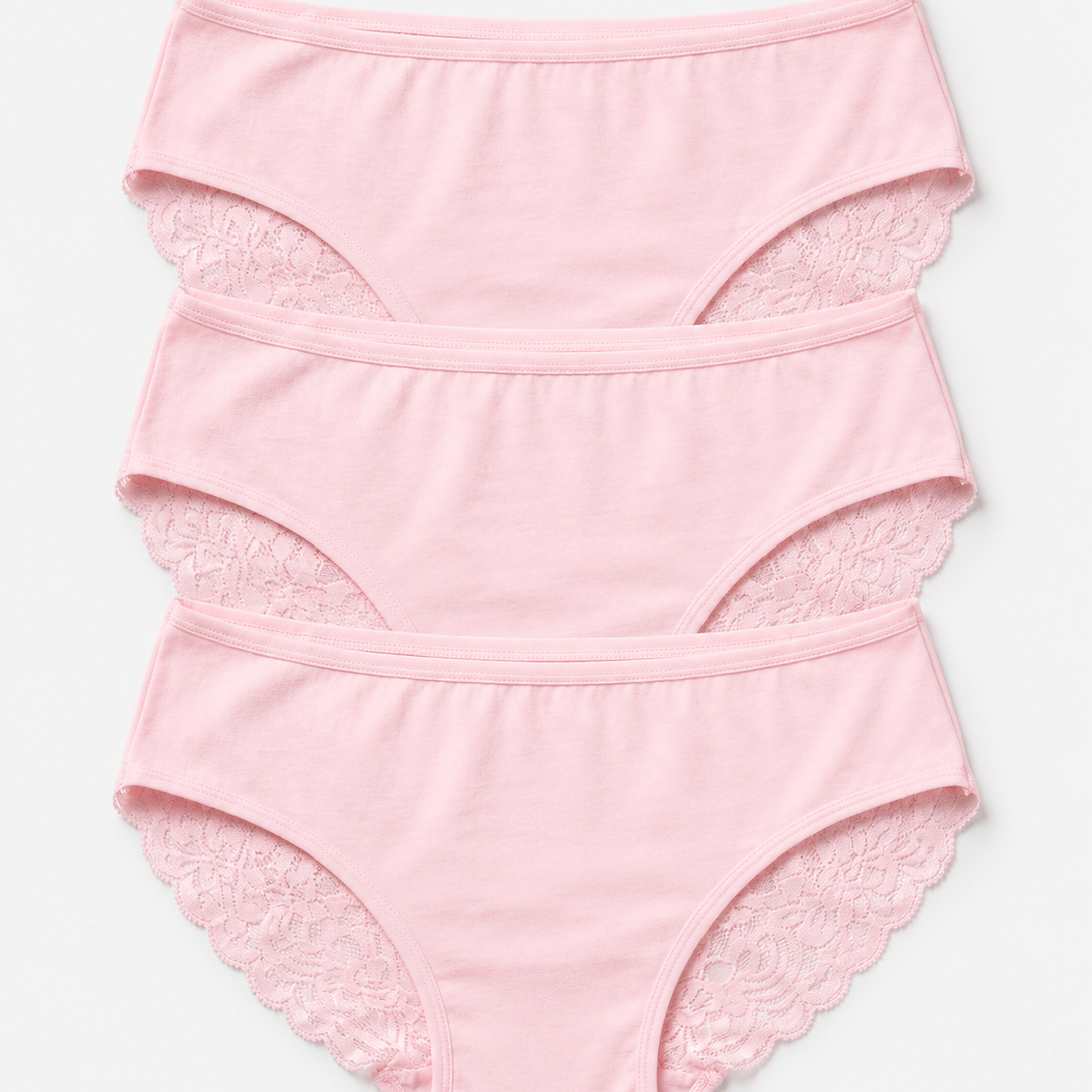 Seamless Transparent Slip - Pack of 3