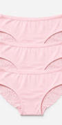 Seamless Transparent Slip - Pack of 3