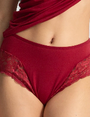 Plus Size Mama Brife In Cotton With Dentelle