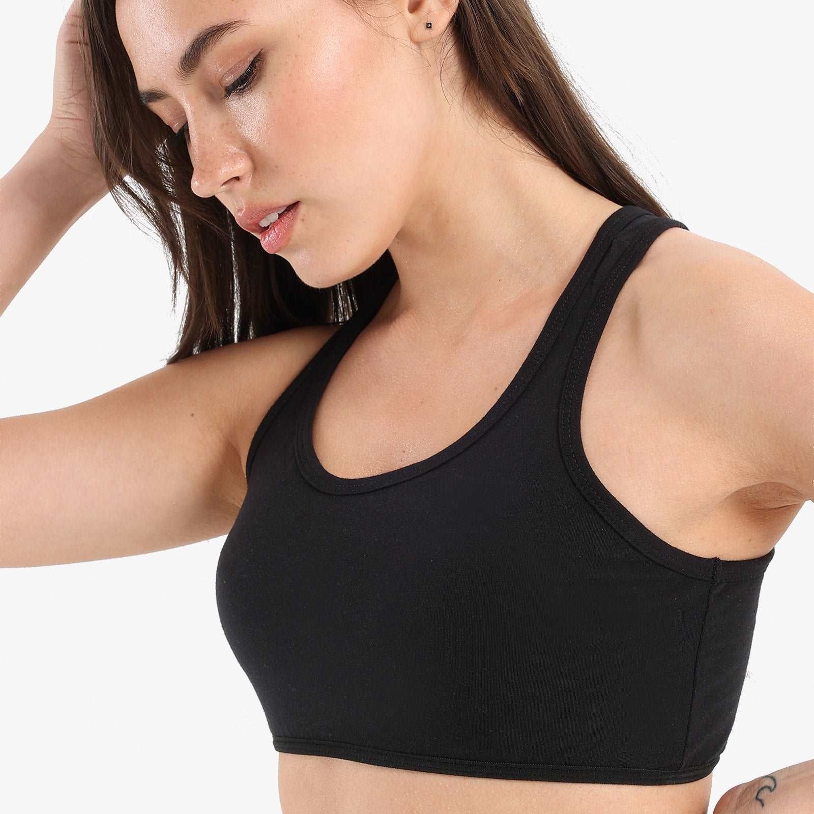 Chantelle's Crop Tank Top Soft Bra