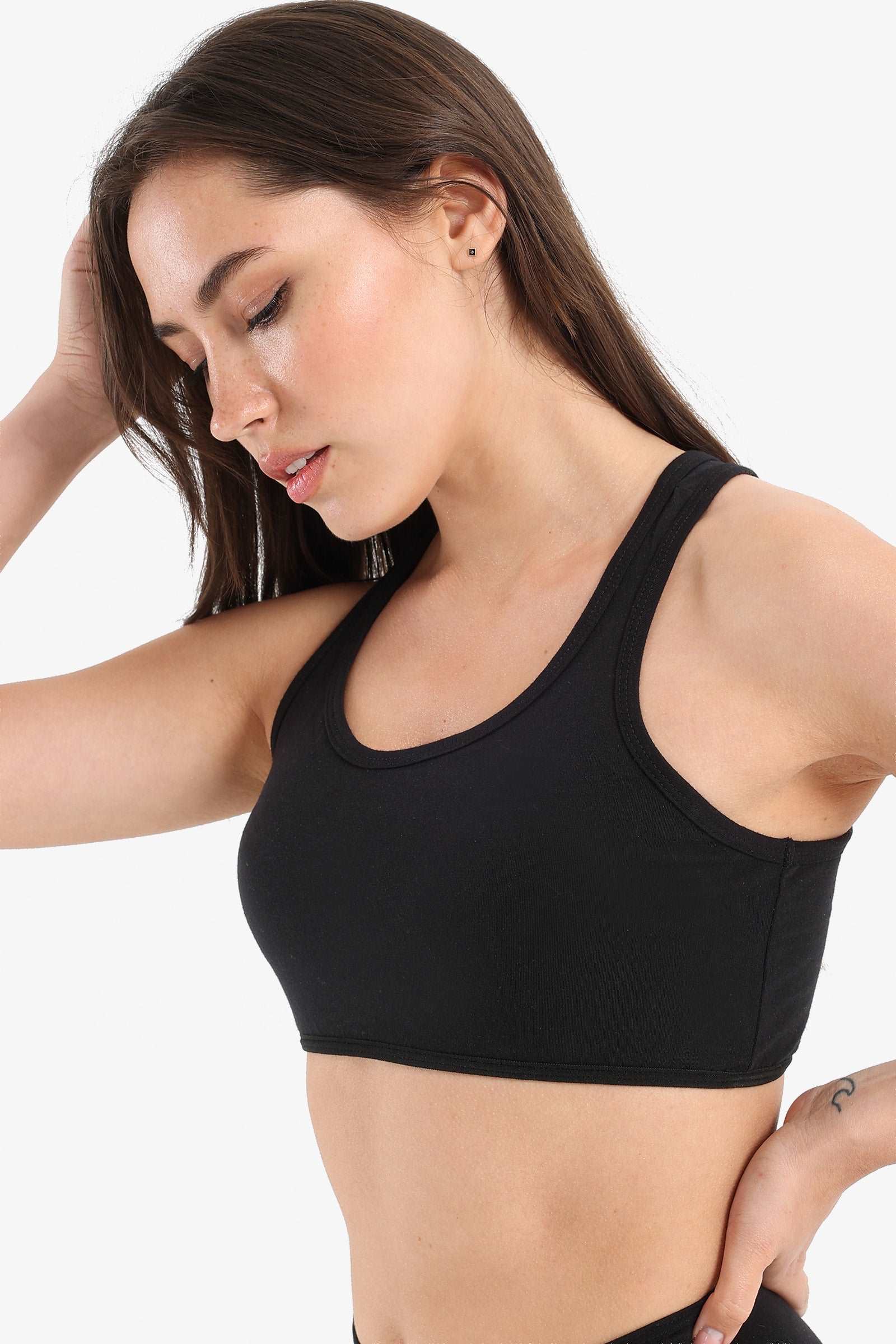 Chantelle's Crop Tank Top Soft Bra