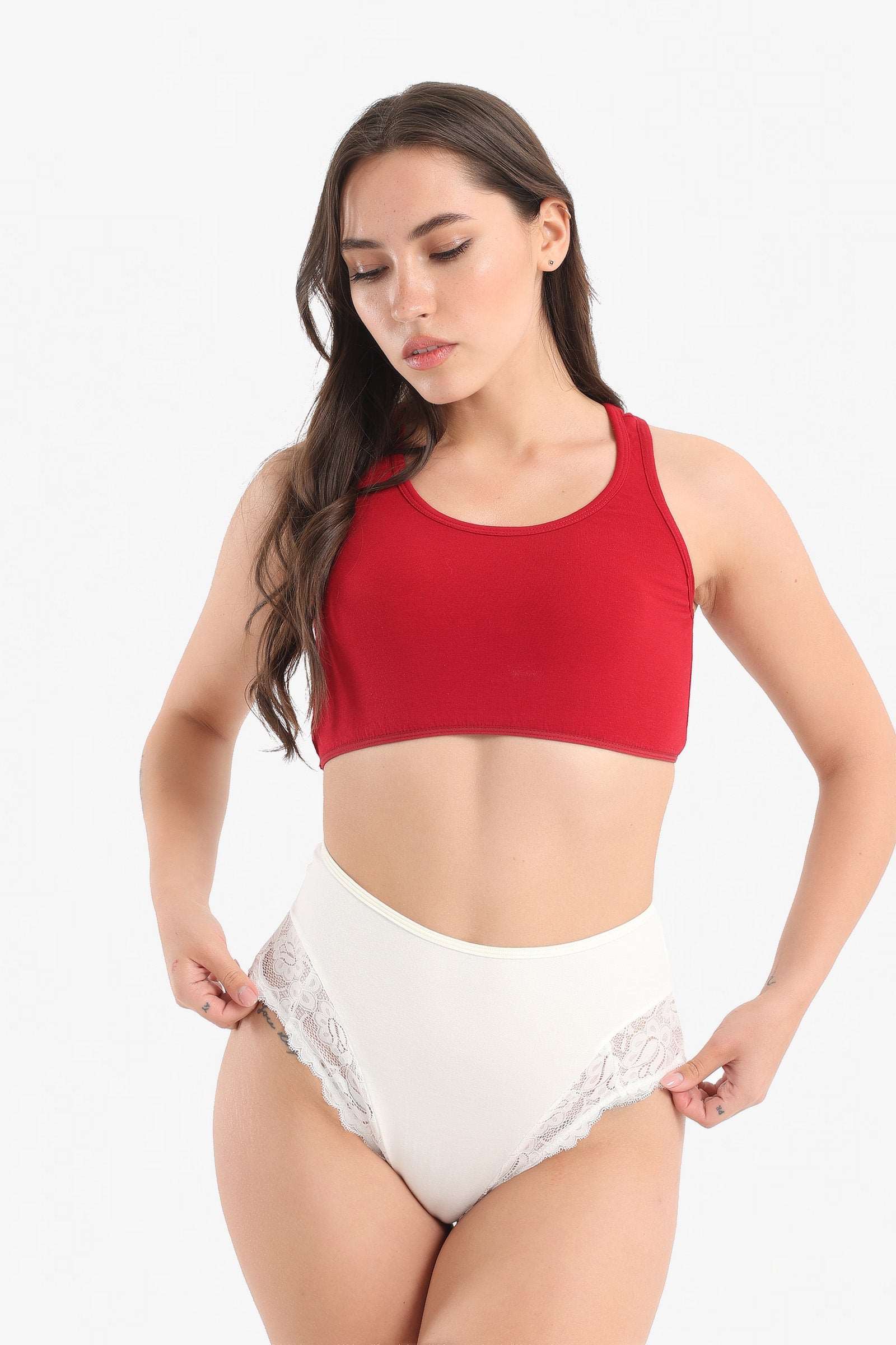 Chantelle's Crop Tank Top Soft Bra