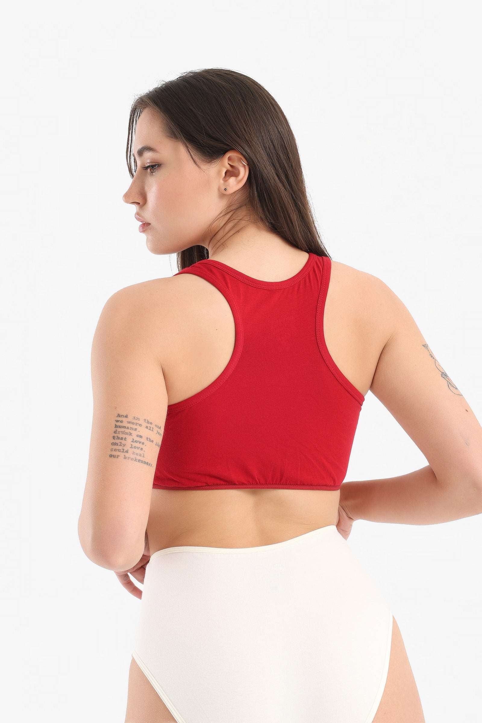 Chantelle's Crop Tank Top Soft Bra