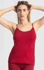 Thin Lace Edge Tank Top