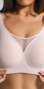Eve Chantelle Seamless Mesh-Trim Bonded Bralette