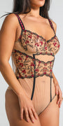 Eve Chantelle Soft Floral Bodysuit