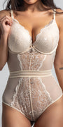 Eve Chantelle Ivory Allure Bodysuit