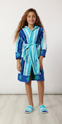 Eve Stripe Kid MultiColor Bathrobe - Eve Chantelle