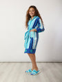 Eve Stripe Kid MultiColor Bathrobe - Eve Chantelle