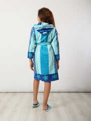 Eve Stripe Kid MultiColor Bathrobe - Eve Chantelle
