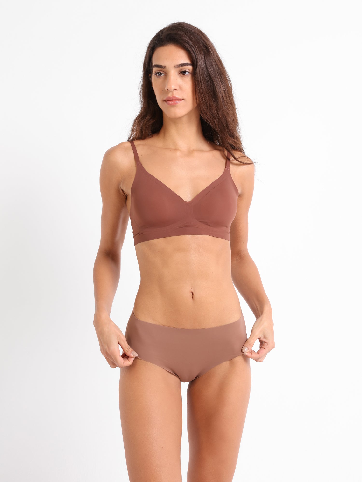 Seamless Luxe High-Waist Briefs